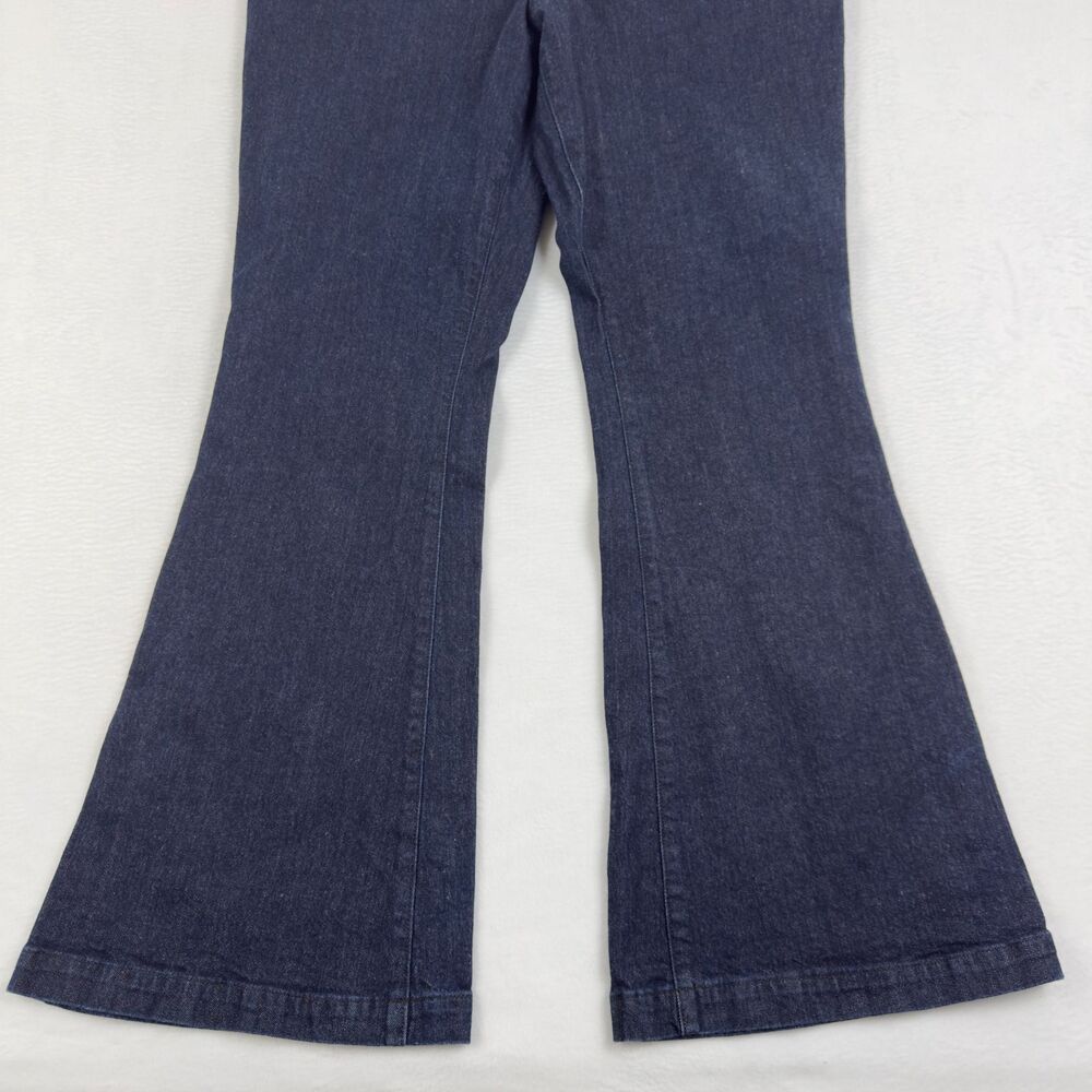 INC International Concepts High Rise Flare Jeans Woman’s 16/33 (34x31 Fit) - Picture 2 of 15